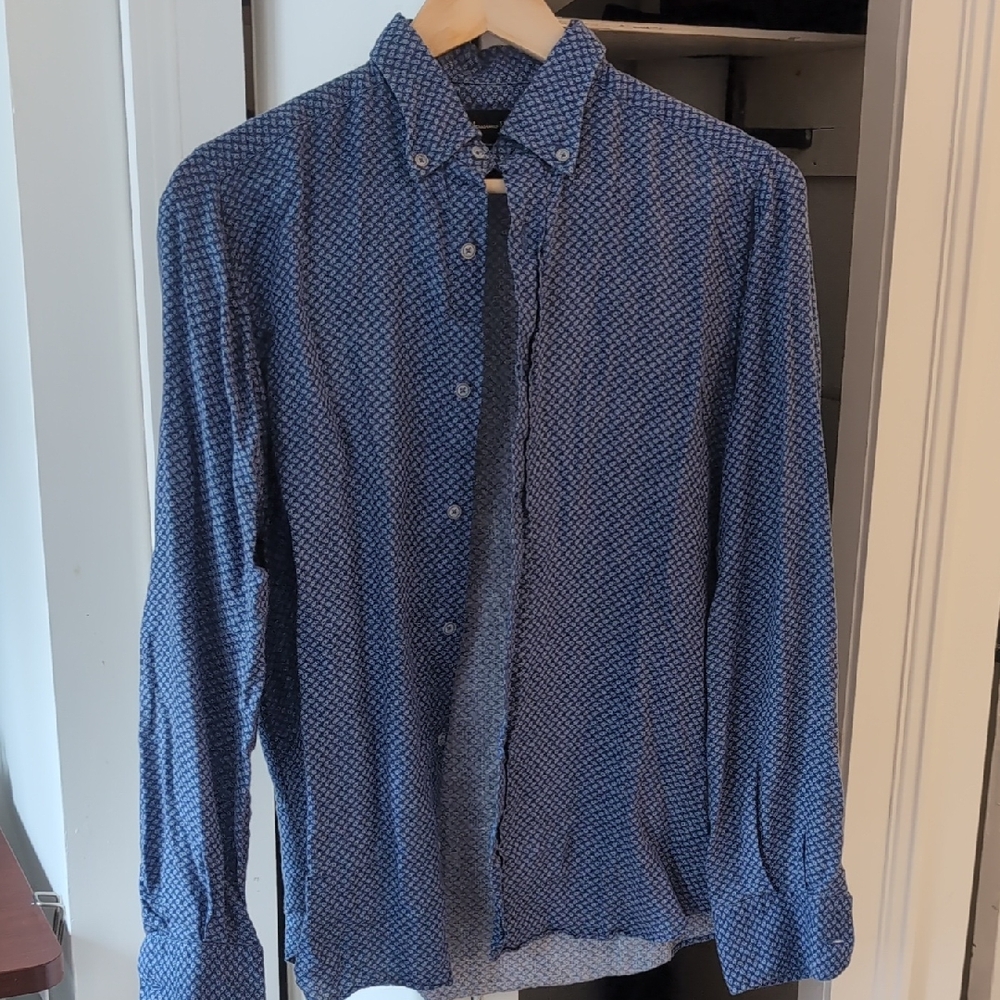 Massimo Dutti Men's Linen Shirt
